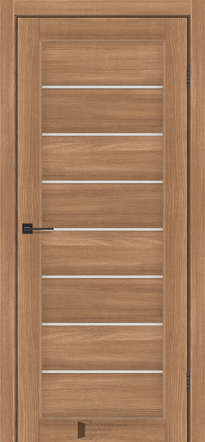 Двері міжкімнатні КФД/ KFD Panama Альба мірта ПВХ (зі склом сатин), фото 1