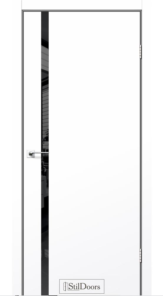Двері міжкімнатні Стільдорс/ StilDoors Loft Glass - Білий матовий (глухі-щитові), фото 1