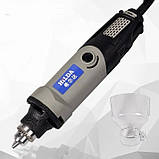 Гравер HILDA DM-400 з гнучким валом - Гравер Хільда 400 Вт з комплектом фрезерувальних насадок, фото 5