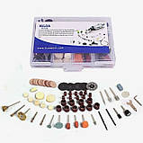 Гравер HILDA DM-400 з гнучким валом - Гравер Хільда 400 Вт з комплектом фрезерувальних насадок, фото 4