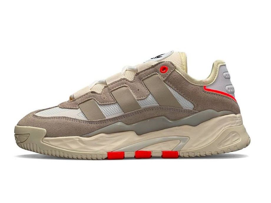Кросівки жіночі та підліткові Adidas Originals Niteball New Beige Orange, фото 1