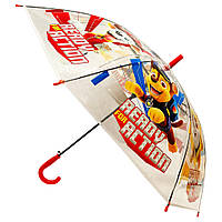 Зонт детский Paw Patrol PL82126 прозрачная металл спицы длина 66 Nia-mart