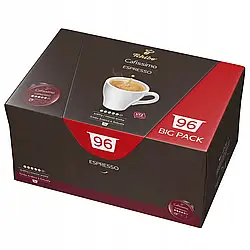 Кофе в капсулах Tchibo Caffitaly Cafissimo Espresso Intense Aroma 96шт Тчибо большая пачка