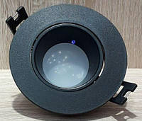 Точечный Встраиваемый светильник Feron DL0375 Чёрный поворотный круглый