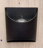 Фасадный светильник LED B1262 IP54 настенный архитектурная подсветка (белый, черный) Черный
