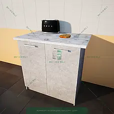 Комплект нижній модуль шафи для кухні 800мм зі стільницею з ДСП, фото 5