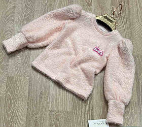 Кофта утеплена для дівчат, 122 см,  № 291741