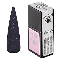 Топ  для нігтів з шимером матовий Moon Amazing Shimmer top SH02, 12 мл