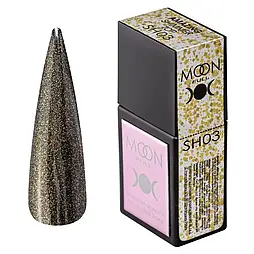 Топ  для нігтів з шимером Moon Amazing Shimmer top SH03, 12 мл