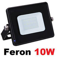 Світлодіодний LED прожектор 10 W IP65 6400 K Feron LL-991 чорний