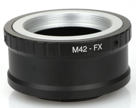 Адаптер Переходник М42 m42 на Fujifilm X, Fiji X, FX, M42-FX - фото 1 - id-p2056227348