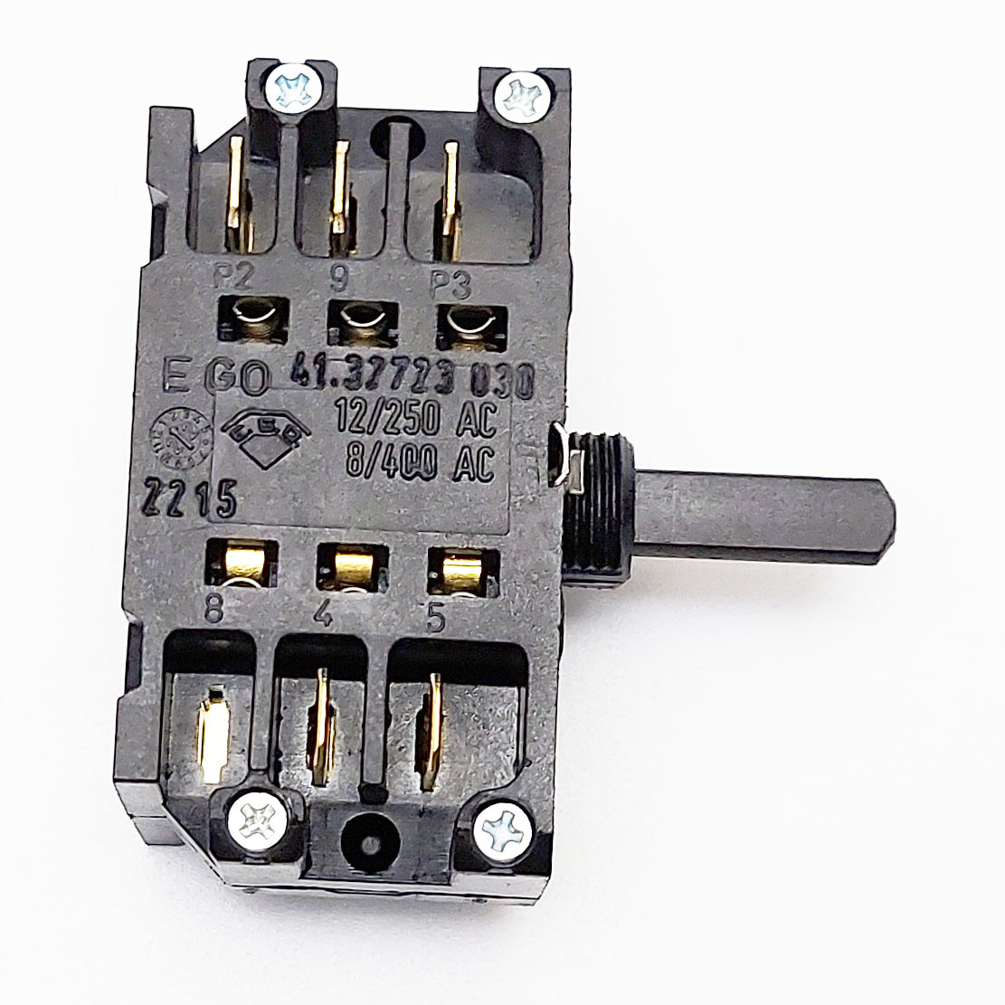 Перемикач EGO 41.32723.030 чавунних конфорок електроплит Zanussi, Whirlpool, Ariston, Indesit, Vento