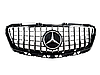 Решітка радіатора Mercedes Sprinter W906 (14-17) тюнінг стиль AMG GT Panamericana (Хром), фото 3