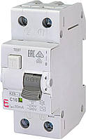 Дифференциальный автоматический выключатель ETI KZS-2M C 16/0,03 тип AC (10kA)