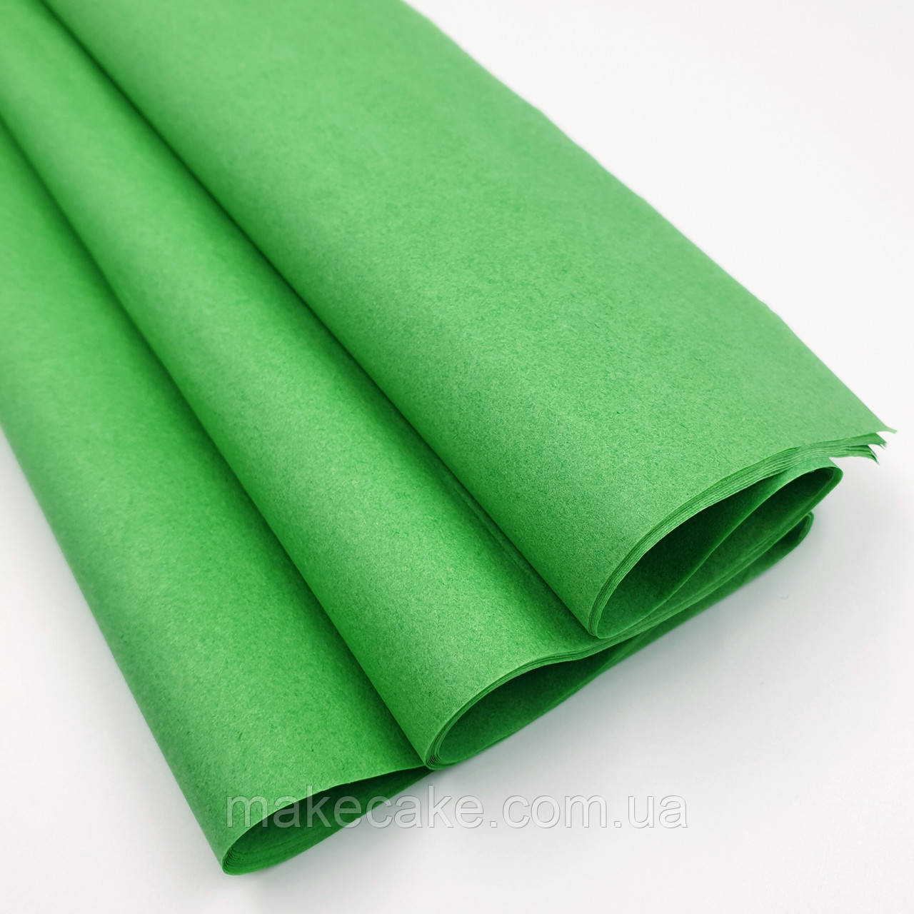 Папісний папір тиш'ю Зелений — 10 аркушів