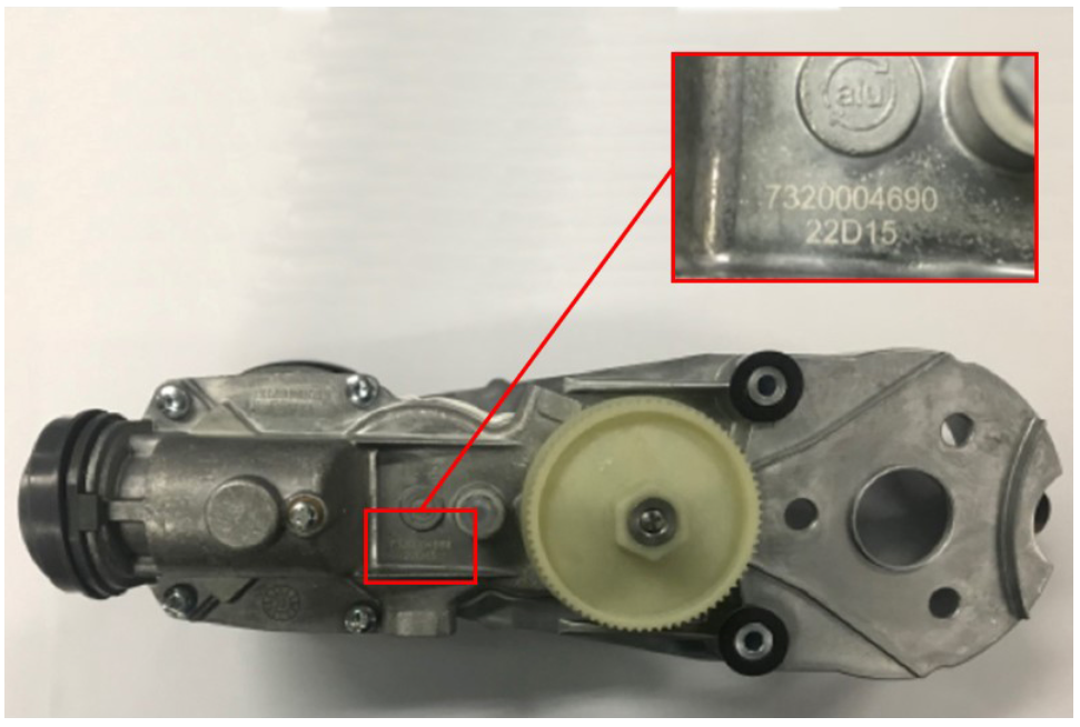 Редуктор кухонного комбайну Kenwood KVL83**, KVL84 — AS00004381