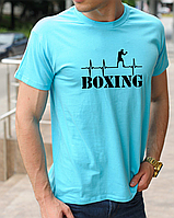 Мужская майка для бокса, футболка Пульс бокса, футболка бокс - интернет магазин футболки с принтом бокс