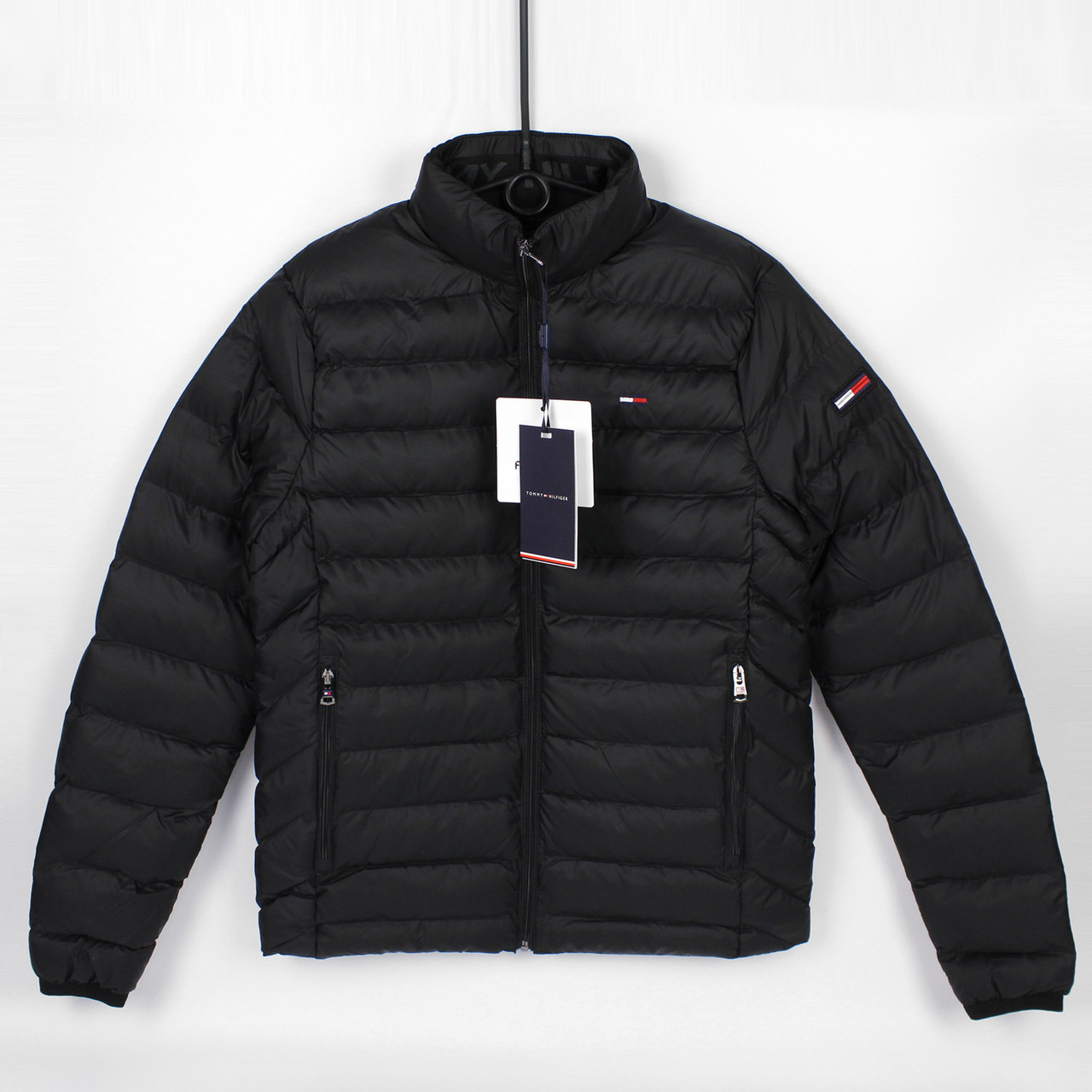 Чоловіча зимова куртка, колір чорний, різні розміри, фото 1