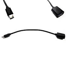 Кабель USB-Type-C-Male to USB 2.0 A Female OTG