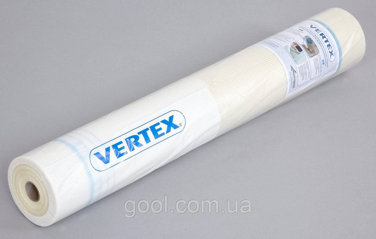 Сітка Вертекс (Vertex) R 131 фасадна щільність 160 гр/м2 розмір 1,1х50 метри у рулоні 55 м2 (Чехія)