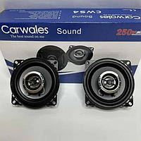 Автомобильные динамики Carwales Sound CWS4 4" 10 см 250W, автомобильная акустика, колонки в машину