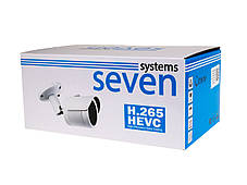 IP-відеокамера 5 Мп SEVEN IP-7225PA-DL black 2,8 мм з розумним подвійним підсвічуванням, фото 4