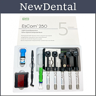 EsCom 250 Kit, (ес ком)  набір 5 шпр. SPIDENT