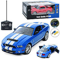 Р/К машина, Ford Shelby GT500, 1:14, акум, 34см, світло, гумові колеса, USBзарядне, 2 кольори, в кор-ці,