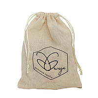 Брендований лого компанії еко-мішечок з бавовни