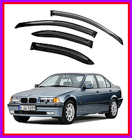 Вітровики BMW 3 (E36) сед 1990-1998 (скотч) AV-Tuning