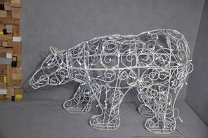 Гірлянда LED "Ведмідь" 200 ламп, зовнішнє освітлення, висота 60 см