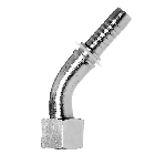 Фітинг (ніпель) Ду10 DKOL M18x1.5 45 dn 10 0285-06-18 натискна гайка, кут 45град М18х1,5 (конус з гумкою)