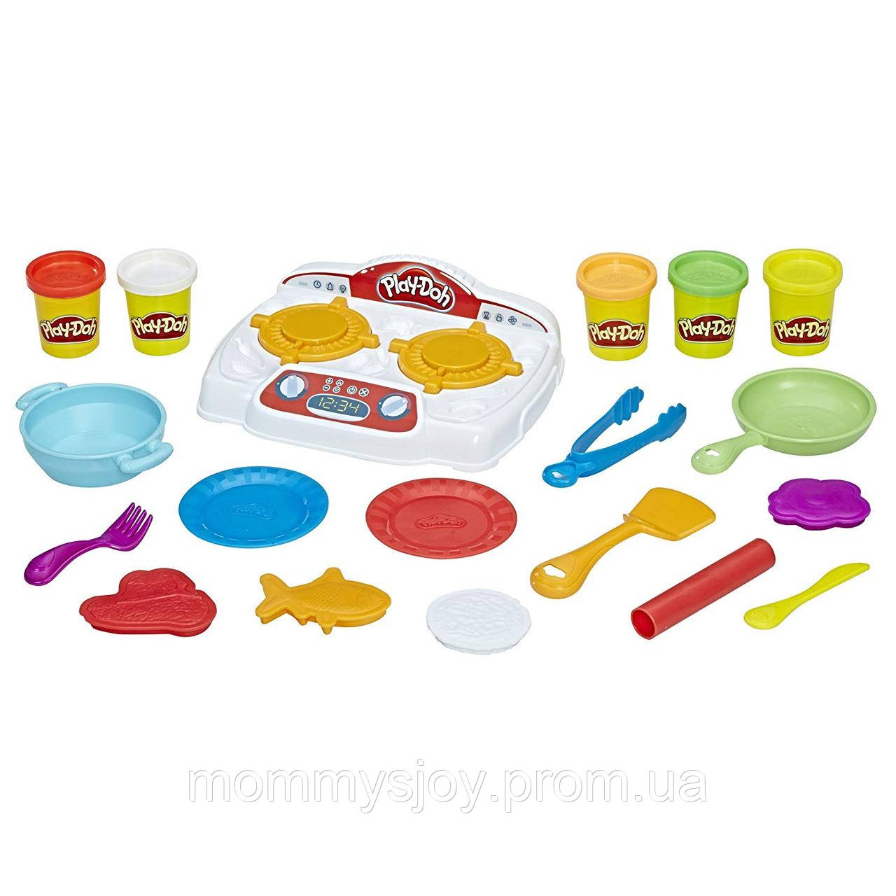 Ігровий набір Hasbro Play-Doh Кухонна плита з пластиліном