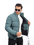Чоловіча зимова куртка Stone Island M1779 зелена, фото 9