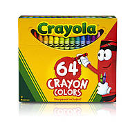 Цветные восковые карандаши, в наборе 64 штук, Crayola (Крайола)