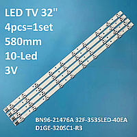 LED подсветка TV 32" 32F-3535LED-40EA V320HJ2-PE2 UE32EH6037KXUA UE32EH5300 UE32EH5300WXUA UE32EH5037 1шт.