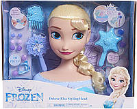 Большой Манекен - голова Disney Frozen Elsa Deluxe создание образа Холодное сердце - Принцесса Эльза
