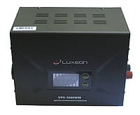 LUXEON UPS-1000WM (OFF-LINE, 12В/600Вт, синусоида, для котла и маломощной электроники)