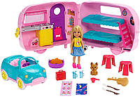 Игровой Набор Barbie Челси кемпер с трейлером - Club Chelsea Camper Playset