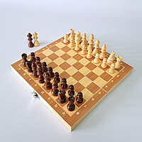 Дерев'яні шахи, Шахи магнітні, Шахи подарункові 34 х 34 см Hobby Choice (6703)