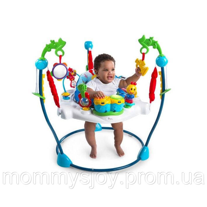 Прыгунки Baby Einstein "Симфония"- Sensory Symphony Activity Jumper с огнями и мелодиями - фото 3 - id-p2056287454