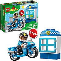 Конструктор LEGO DUPLO Town Police Bike / Полицейский мотоцикл 10900 (8 деталей)