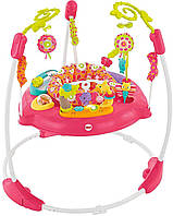 Прыгунки Fisher-Price "Розовые лепестки"- Activity Jumper с огнями и мелодиями