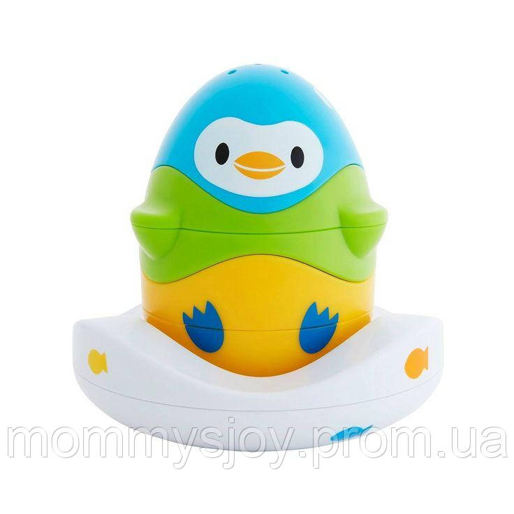 Іграшка для ванної Пінгвін Munchkin Іграшка-паз пірамідка невашка Stack N Match (051706)
