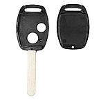 Корпус ключа HONDA 2 кнопки з лезом HU66, фото 2