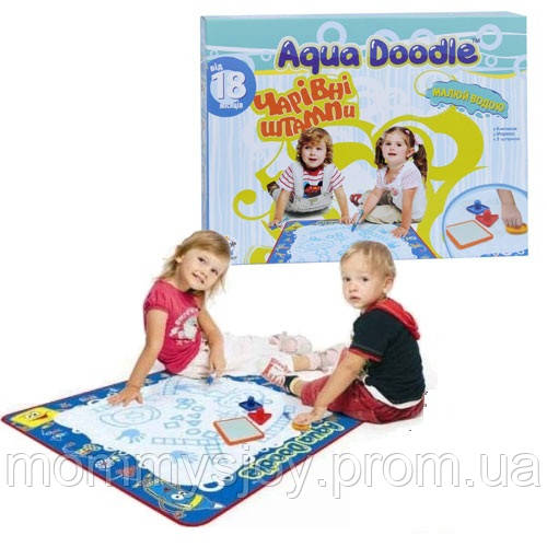 Килимок для малювання водою Aqua Doodle Чарівні штампи подарунковий AD8001S