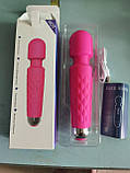 Вібратор мікрофон 20 частот вібрацій + 8 швидкостей. Вібромасажер для всього тіла та ерогенний зон., фото 3