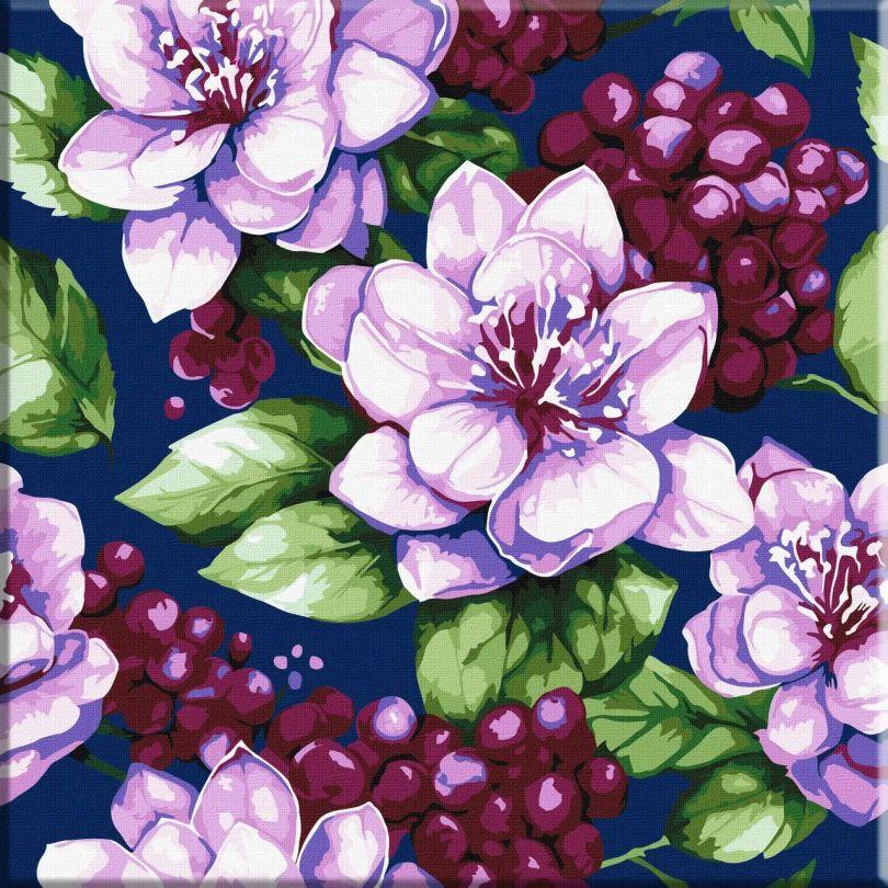 Акційна Картина за номерами ArtStory Цвітіння ДВП (кольорова схема) (AS2029) 30 х 30 см, фото 1