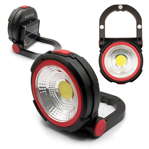 Ліхтар прожекторний Worklight Quantum QM-FL2010 Solo 3W COB з функцією Power Bank