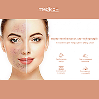 Набір: Вакуумний очисник шкіри та пор Medica+ SkinCleaner 7.0 + Інструменти для чищення обличчя (EasyClean), фото 6